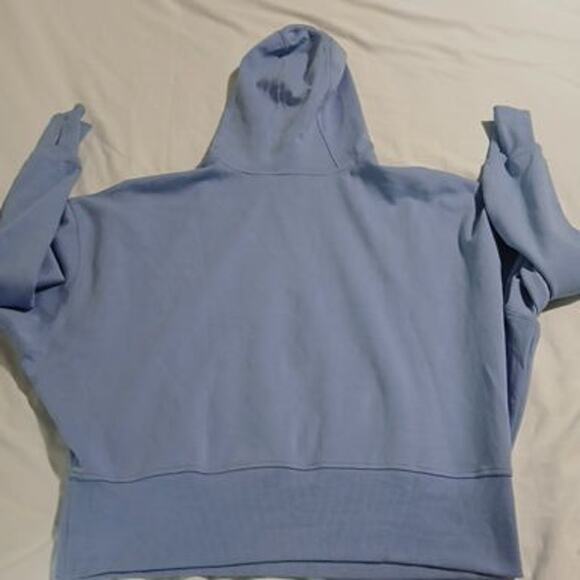 OLD NAVY Active Dynamic Fleece Women's XL Periwinkle Hooded Sweatshirt - Picture 6 of 12
